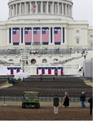 Lincoln Memorial Welcome Event construction by Presidential Inaugural Committee, on Flickr